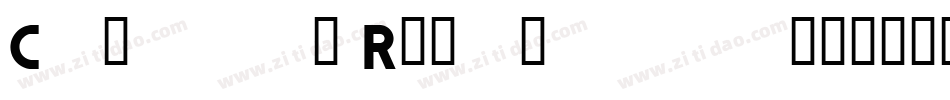 Capital Revolution字体转换